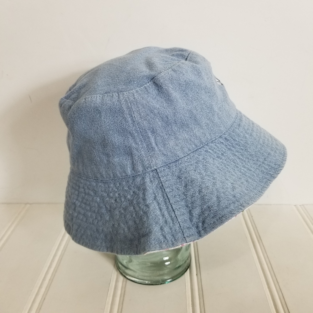Smiley Originals Bucket Hat - Floral Rubi - Reversible - unisex - Picture 3 of 14